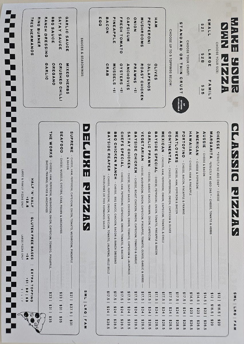 Menu Bayside Pizza-1